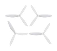 Pexorin for HUBSAN, 501S X4 HS700 Triangle Vane amélioré MJX B3 PRO B2SE Rc Quadcopter Drone (MJX Bugs 3) Pièces de rechange Accessoires Remplacement de l'hélice du drone(White)