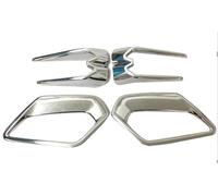 Pexorin For Hyundai, for IX35 2018, garniture de couvercle chromé ABS pièces de cadre de feu antibrouillard arrière Cache-phares antibrouillard(4pcs)