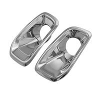 Pexorin For Jeep, for Renegade 2015-2017 ABS Chrome avant feu antibrouillard couvercle garniture feu antibrouillard lunette décoration cadre Cache-phares antibrouillard