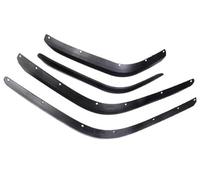 Pexorin for Jeep, Wrangler JL 2018-2023 Garde-Boue de Voiture évasé Garniture Large bavettes Roue sourcil Bande d'extension Plus Large Élargisseur d'aile pour Voiture(Higher Fender)
