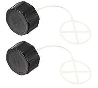 Pexorin for sourcing map 2Pcs Tondeuse À Gazon Bouchon De Réservoir Carburant Remplacer 55-3570 Bouchon de réservoir de carburant de jardin