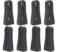 Pexorin For Toyota, Prius XW20 2004-2018, Land Cruiser J100, amortisseur de porte, tampon anti-choc, protection anti-bruit (taille: 8 pièces) Amortisseur de voiture(BLACK 8Pcs)