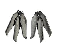Pexorin Hélices 3Blade 8743 entièrement en fibre de carbone pliables à faible bruit CW CCW, for DJI, for drone Mavic 2 Pro Zoom 8743F Hélice de drone(Braun)