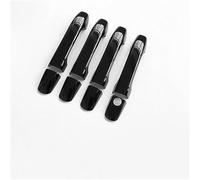 Pexorin Housse de poignée de porte de voiture noire brillante, for, Vito W447 Metris Valente Classe V 2014-2020, autocollants de style, accessoires couvre-poignée de porte de voiture(BLACK Black)