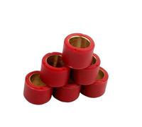 Pexorin Jeu de Galets de variateur 16x13 mm 4 g - 7 g, for Buxy M Vivacity Speedake Speedfight 1 2 Splinter Squab TKR 50cc Poids des Galets de variateur de Scooter(Black 16x13mm 7g)