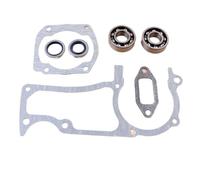 Pexorin Jeu de joints d'étanchéité de roulement de vilebrequin, for Husqvarna 362 365 371 372, pièces de tronçonneuse Kit de roulements de vilebrequin pour tronçonneuse