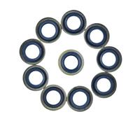 Pexorin Jeu de joints d'huile de vilebrequin, for Husqvarna, débroussailleuse 343R 250R 250RX 252RX 265RX 345R 343F 343FR 345FX 345FXT 345RX Kit de roulements de vilebrequin pour tronçonneuse