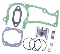 Pexorin Joint de cylindre à segment piston 48 mm, for moteurs tronçonneuse Husqvarna 365, 365XP, Special EPA, for Jonsered 2065 et 2165 Remplacement du segment de piston de la tondeuse à