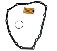 Pexorin Joint de filtre à huile Transmission JF015E RE0F11A, joint casserole, en papier, transprofesseur, accessoires automobiles Kit d'entretien des fluides automobiles(BLACK Gasket)