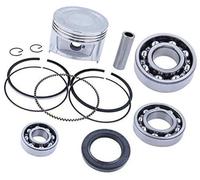 Pexorin Joint d'étanchéité de vilebrequin à segment piston 88 mm, for moteur-générateur chinois GX390 188F 13HP E6500 5-6,5 kW Remplacement du segment de piston de la tondeuse à gazon