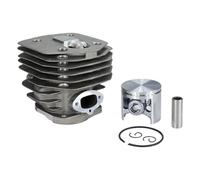 Pexorin Kit cylindre et Piston de 45mm diamètre, for Husqvarna, pièce rechange for tronçonneuse 154 154XP 254 254XP 503503903 503503901 Pièces détachées pour l'entretien du carburateur