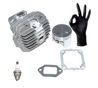 Pexorin Kit cylindre-piston avec axe de 12 mm, for 044, 044C, 044W, 044R, MS440, MS440C, MS440D, MS440M, MS440N, MS440R, MS440V, MS440W, MS440Z ensemble de remplacement de piston
