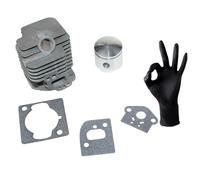 Pexorin Kit cylindre-piston, for Echo, Hc-2020, Hc-2210, Hc-2420, Hc-2810, Hc-3020, Hcs-2810, Hcs-3020, Hcs-3810, Hcs-4020, Hcr-165es, Hcr-185es ensemble de remplacement de piston
