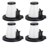 Pexorin Kit de 4 filtres de rechange for aspirateur à main, lavables, for IonVac, ZipVac 8842, filtre éponge Filtre pour aspirateur