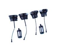 Pexorin Kit de bouchon d'huile carburant, for STIHL, MS171/181 MS200/210 MS230/240/250/260 MS340 MS200T MS211 MS192 MS192T, réservoir for tronçonneuse Bouchon de réservoir de carburant de jardin