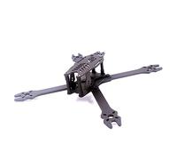 Pexorin Kit de cadre en Fiber carbone for Drone RC FPV, quadrirotor course Freestyle True X 5040 5045 5145, hélice F3 F4 40A Pièces détachées pour l'entretien du carburateur(Black Frame kit)