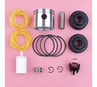 Pexorin Kit de circlips d'anneaux d'axe de piston de 41,1 mm, for Partner 350351370, pièce de rechange for tronçonneuse Kit de roulements de vilebrequin pour tronçonneuse