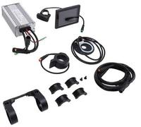 Pexorin Kit de Conversion for Scooter électrique, contrôleur d'affichage LCD, Moteur sans balais 22 A, for Scooter, vélo, Moteur scellé Pliable, for Aventure Kit de Compteur pour Scooter