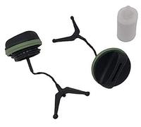 Pexorin Kit de filtre à carburant bouchon d'huile scie chaîne, for Husqvarna, 440 445 450 455 pièces rechange tronçonneuse Bouchon de réservoir de carburant de jardin
