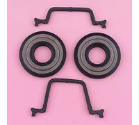 Pexorin Kit de joint de cylindre de joint d'huile, for Husqvarna 445 450 445E 450E, tronçonneuse 544108701 544109201 544013801 2 pièces/lot Kit de roulements de vilebrequin pour tronçonneuse
