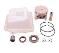 Pexorin Kit de joint d'huile de circlip d'anneau de Piston de 47mm, for, MS361 MS341 MS 361 341 tronçonneuse 11350302000 11351201601 96400031600 Kit de roulements de vilebrequin pour tronçonneuse