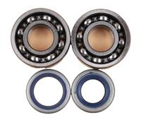 Pexorin Kit de joint d'huile de roulement à billes de vilebrequin de carter, for tronçonneuse Husqvarna 362 365 371 372 XP Kit de roulements de vilebrequin pour tronçonneuse
