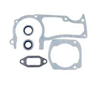 Pexorin Kit de joints de silencieux de cylindre de carter, Kit de joints d'huile, for Husqvarna, pièces de tronçonneuse 362 365 371 372, 2 pièces Kit de roulements de vilebrequin pour tronçonneuse