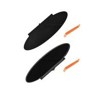 Pexorin Kit de Protections de rétroviseurs de Voiture, Noir, 1/2 pièces, 99670142102, for Porsche 911, 996/997, Boxster 986, Cayman 987 (1996-2010) Miroir de Maquillage pour véhicule(2 Pcs)
