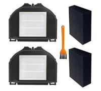 Pexorin Kit de remplacement de filtre for aspirateur robot Shark RV2310AE et Matrix. Comprend 2 filtres, 2 filtres éponge et 1 brosse de nettoyage. Filtre pour aspirateur