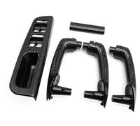 Pexorin LHD 1J1867179A, for VW, for Bora, for Golf, 4 MK4, for Jetta, 1999-2004 Intérieur de voiture Avant Arrière Gauche Droite Poignée de Poignée de Porte Poignée de porte intérieure(BLACK Lhd 8pcs)