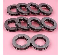 Pexorin Lot de 10 Jantes de pignon for Partner, 365 400 405 410 450 460 490 510 540 P400 P500 Tronçonneuse 325 7 Dents ID 19 mm Petite cannelure Couronne de pignon cannelé pour tronçonneuse