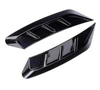Pexorin Lot de 2 autocollants adhésifs for phares arrière, sourcils, for voiture, véhicule protection pour paupières de phare de voiture(BLACK B Black)