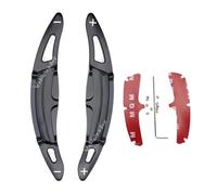Pexorin Lot de 2 autocollants for levier de vitesse de voiture, for Porsche, 911, for Spyder 918, for Cayman 718, for PANAMERA, for MACAN, for CAYENNE Palettes de changement de vitesse pour voiture(Sc