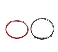 Pexorin Lot de 2 câbles Commande à Distance Changement Vitesse d'accélérateur, for Yamaha, Bateau Marin, canoë-11 Pieds Câble d'alimentation Marine étanche