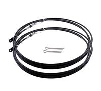 Pexorin Lot de 2 câbles Commande à Distance for accélérateur Bateau, for Yamaha, Hors-Bord Marin 18 Pieds, Accessoires for Câble d'alimentation Marine étanche