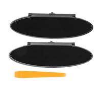Pexorin Lot de 2 couvercles de rétroviseur for Pare-Soleil 99670142102, for Porsche 996/997-911 Boxster, Cayman 986 987 2002-2012 Miroir de Maquillage pour véhicule