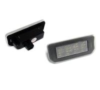 Pexorin Lot de 2 éclairages de plaque d'immatriculation à LED blancs Canbus, for modèle 3 2017-2023, modèle Y 2020-2023 Éclairage de plaque d'immatriculation de voiture