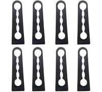 Pexorin Lot de 4 amortisseurs de bruit for portières de voiture, for Nissan, X-Trail, T31 et T32 (2007-2022), accessoires de remplacement (taille: 4 pièces) Amortisseur de voiture(BLACK 8pc)