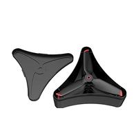 Pexorin Lot de 4 hélices à trois feuilles for drone, accessoires réduction du bruit dégagement rapide, for DJI, FPV Combo Remplacement de l'hélice du drone(Paddle storage box)