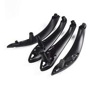 Pexorin Lot de 4 poignées de porte intérieures de voiture, garniture de poignée avant gauche, for, série 3 F30 F80 F35 2012 2013 2014 2015 2016 2017 couvre-poignée de porte de voiture(BLACK Black)