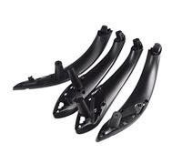 Pexorin Lot de 4 poignées de porte intérieures de voiture, garniture de poignée avant gauche, for, série 3 F30 F80 F35 2012 2013 2014 2015 2016 2017 couvre-poignée de porte de voiture(BLACK Black)