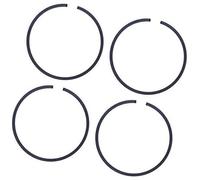 Pexorin Lot de 4 segments piston for tronçonneuses à essence Husqvarna 61, 262, 261, 265RX et 165RX, Jonsered 2065 2165 (48 mm x 1,5 mm) Remplacement du segment de piston de la tondeuse à