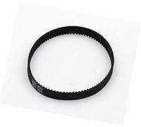 Pexorin Lot de 5 courroies distribution à boucle fermée GT2, caoutchouc, 10 mm, 220 mm-320, pièces d'imprimante 3D CNC Courroie de distribution pour imprimante 3D(BLACK GT2 10 280 MM)