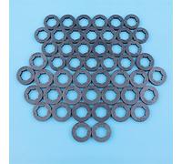 Pexorin Lot de 50 pignons à jante 325" 7T 3/8" 7T, petit kit de 7 cannelures 19 mm, for Husqvarna, for STIHL, for Echo, for Poulan, for Homelite, for Dolmar, tronçonneuse Couronne de pignon cannelé po