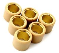 Pexorin Lot de 6 Poids de Rouleau 7 g, 11 g, 12 g, 13 g, 16 g, 20 x 15 mm, for 125 CC, 150 CC, 4 Temps Poids des Galets de variateur de Scooter(Black 20x15mm 13g)