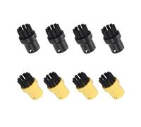 Pexorin Lot de 8 brosses à poils for outils main, for, for nettoyeur vapeur SC1 SC2 SC3 SC4 SC5 SC7 Pièces de rechange pour nettoyeur vapeur