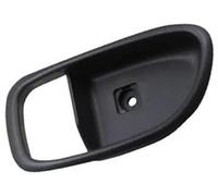 Pexorin Panneau de style de porte automatique Étui de poignée porte intérieure, pour Hyundai, pour Accent 2007 2008 2009 2010 2011 Fr 82620-1E000 Fl 82610-1E000 Rr 83620-1E00(BLACK 1pcs Left)