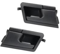 Pexorin Panneau de style de porte automatique Poignée de porte intérieure pour avant gauche droite, pour Vw, pour Transporter, pour Caravelle T4 Eurovan 701837020A 1990 - 2002(BLACK Left and Right)