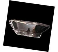 Pexorin Phare de voiture, lentille de phare, for Mustang, 2014 2015 2016 2017, coque transparente, verre de phare, remplace les abat-jour, feux avant écran de protection de lampe(BLACK Left side)