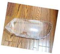 Pexorin Phare, for VW, for Touareg, 2011 2012 2013 2014 2015 2016 Couvercle de coque phare voiture Remplacement lentille Verre Feux avant Couvercle d'objectif de phare de voiture(BLACK 1 Left)